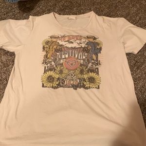 tan festival graphic tee